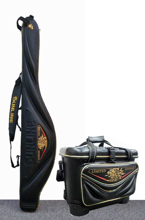 サンライン：ステータス35周年記念モデル・ロッドケース＆クールバッグ 